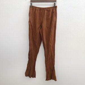 ZARA Viscose Blend‎ Elastic Waist Pants Size Medium